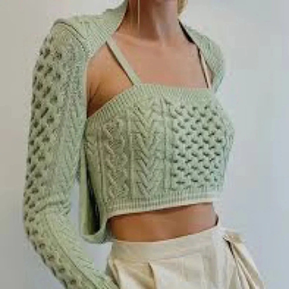 NWT | ROSIE ASSOULIN Thousand In One Ways Pullover Knit Sweater Black - Picture 6 of 8